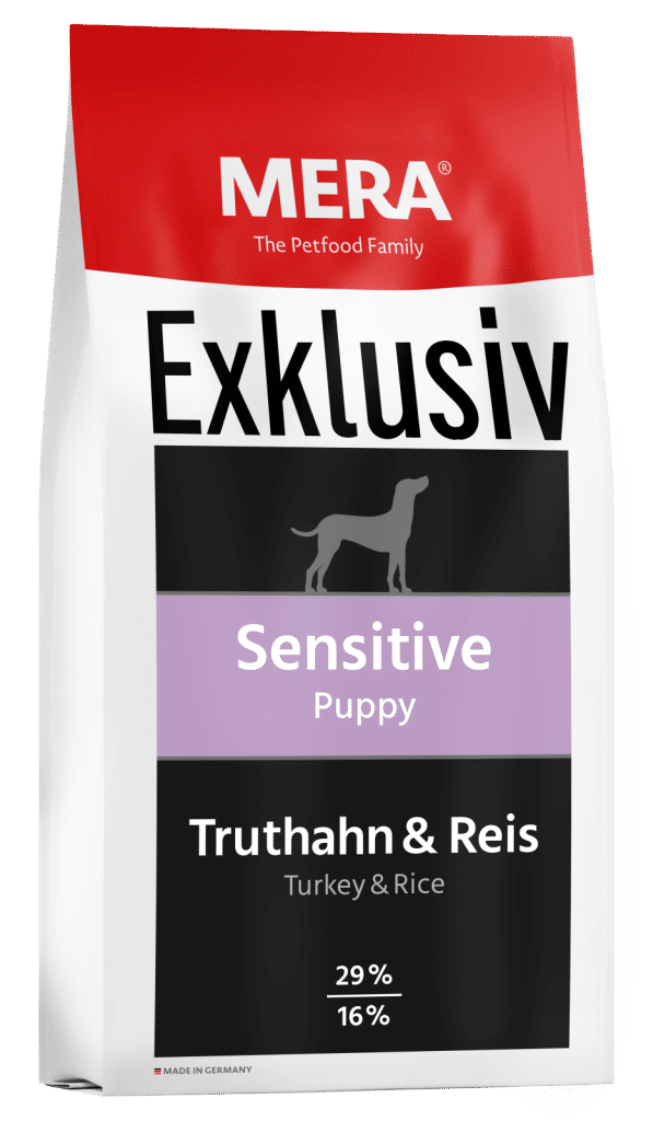 MEX Puppy sensitive Kalkoen & rijst 15kg