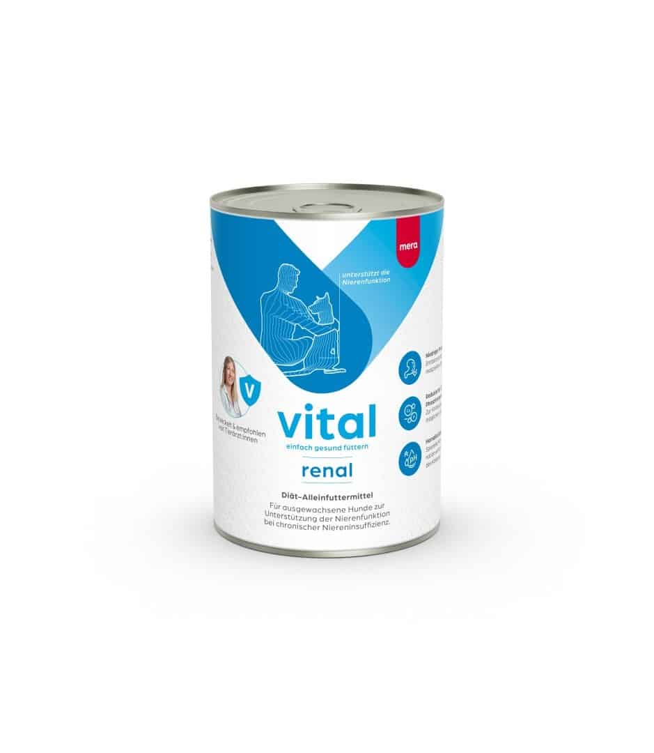 mera vital dog natvoer Renal